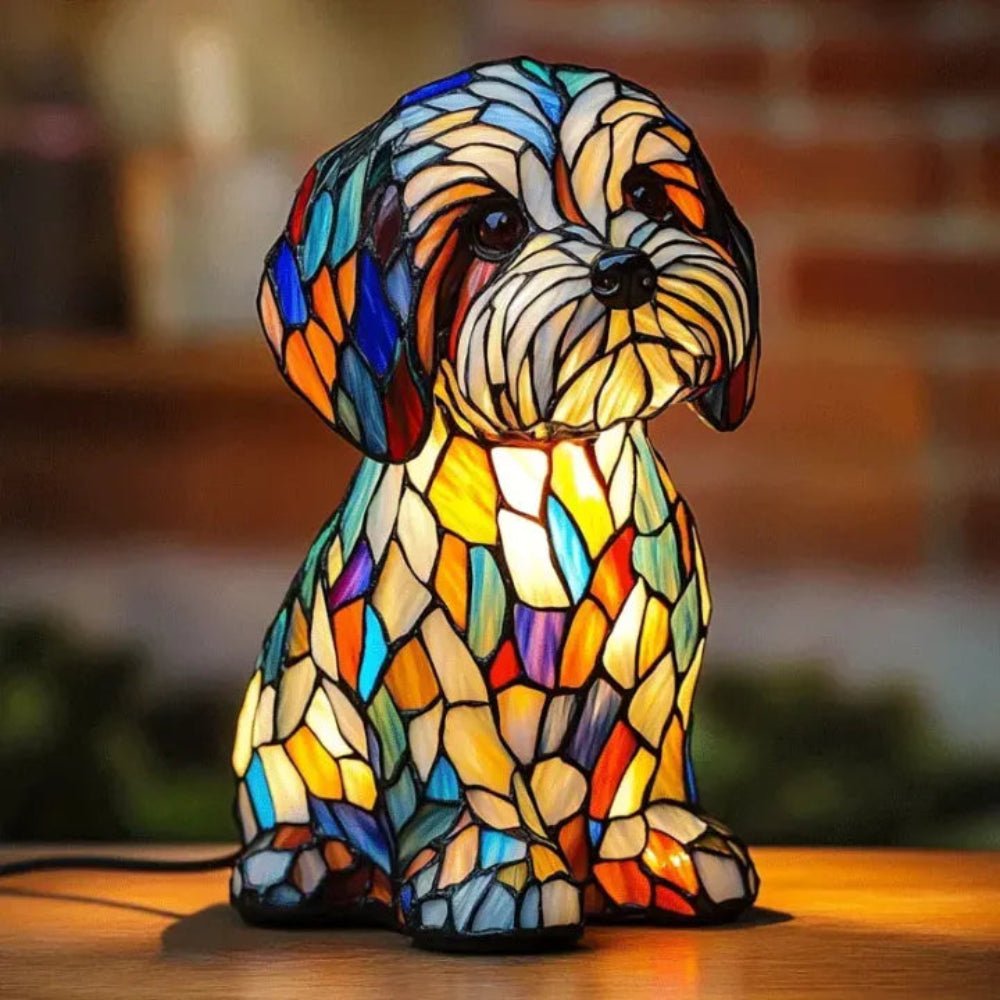 PawLuxe™ hondenlamp met 16 hondenrassen – productafbeelding 2