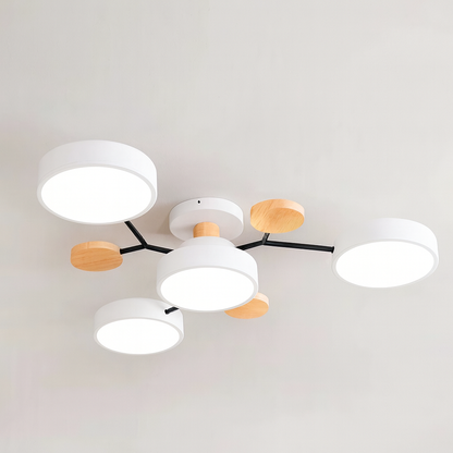 GlideRay™ Scandinavische LED-plafondlamp – productafbeelding 13