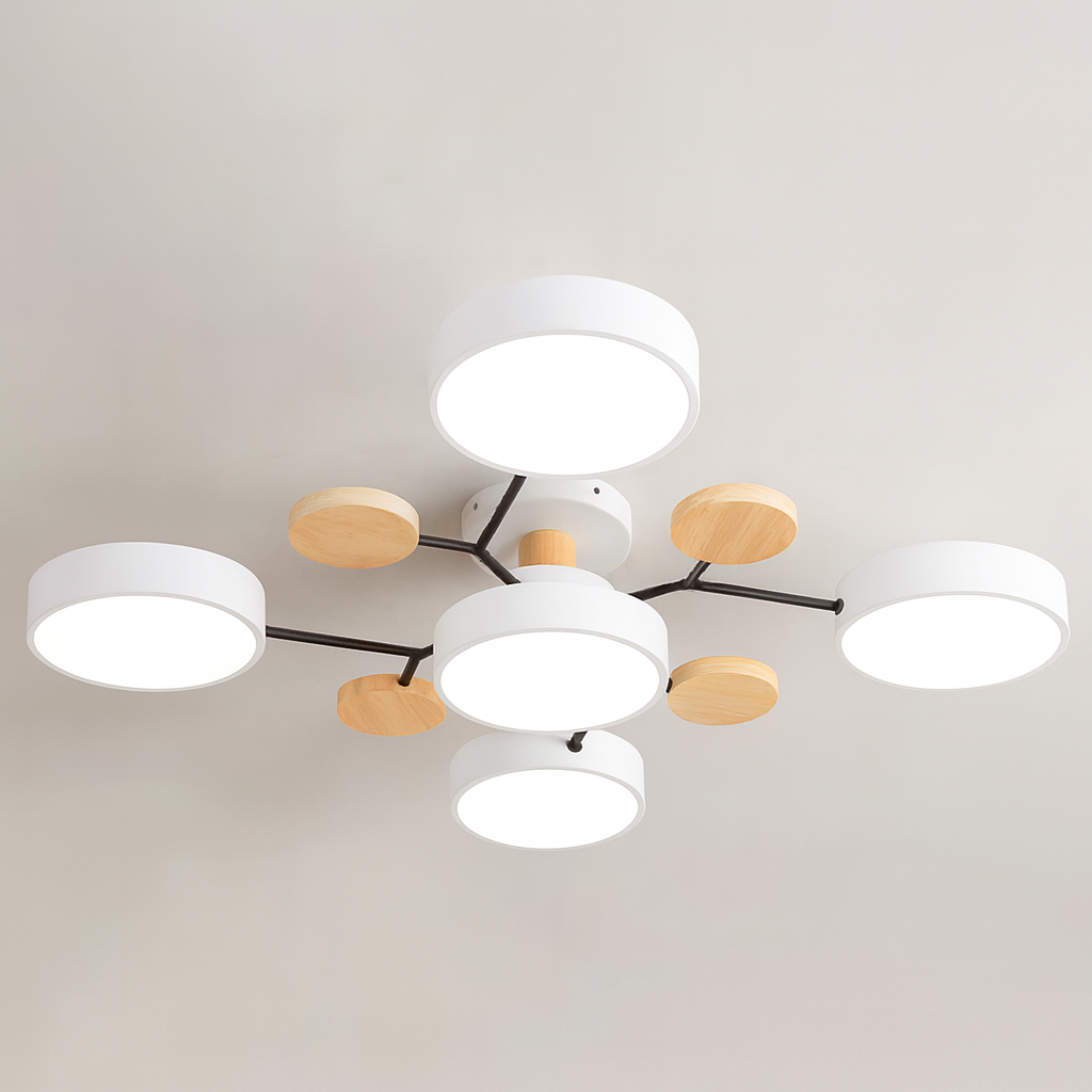 GlideRay™ Scandinavische LED-plafondlamp – productafbeelding 14