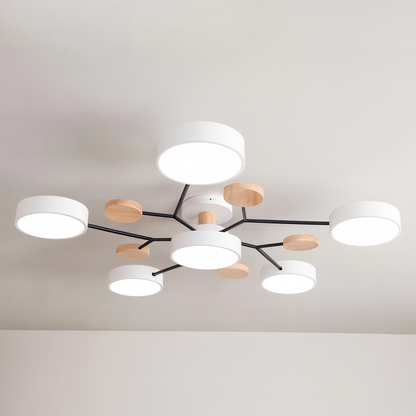 GlideRay™ Scandinavische LED-plafondlamp – productafbeelding 15