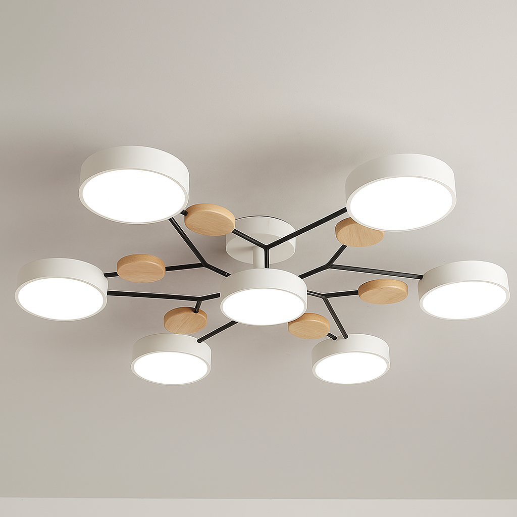 GlideRay™ Scandinavische LED-plafondlamp – productafbeelding 16
