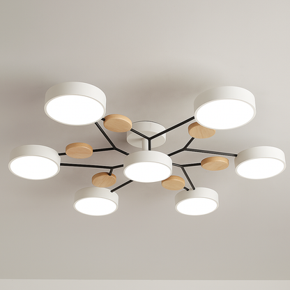 GlideRay™ Scandinavische LED-plafondlamp – productafbeelding 16