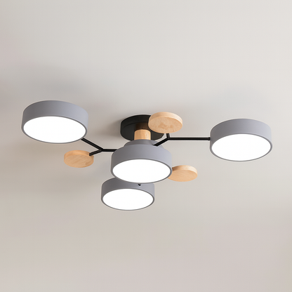 GlideRay™ Scandinavische LED-plafondlamp – productafbeelding 17