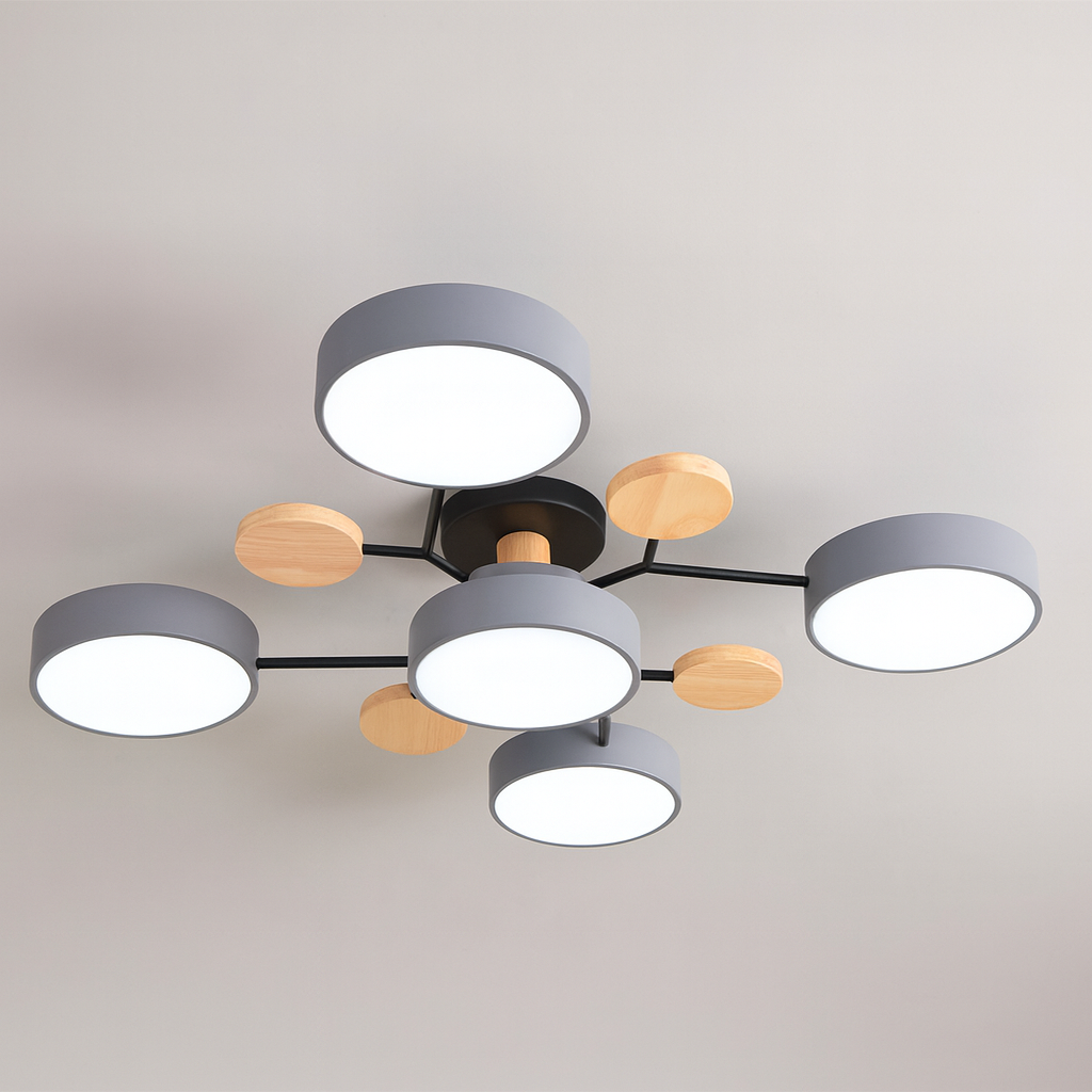 GlideRay™ Scandinavische LED-plafondlamp – productafbeelding 18