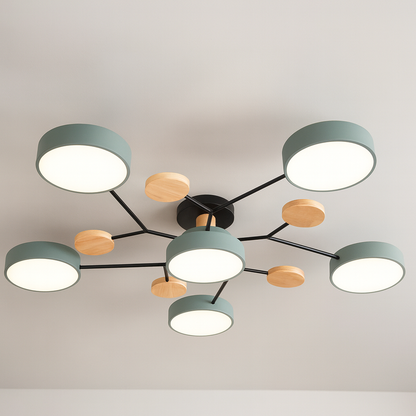 GlideRay™ Scandinavische LED-plafondlamp – productafbeelding 23