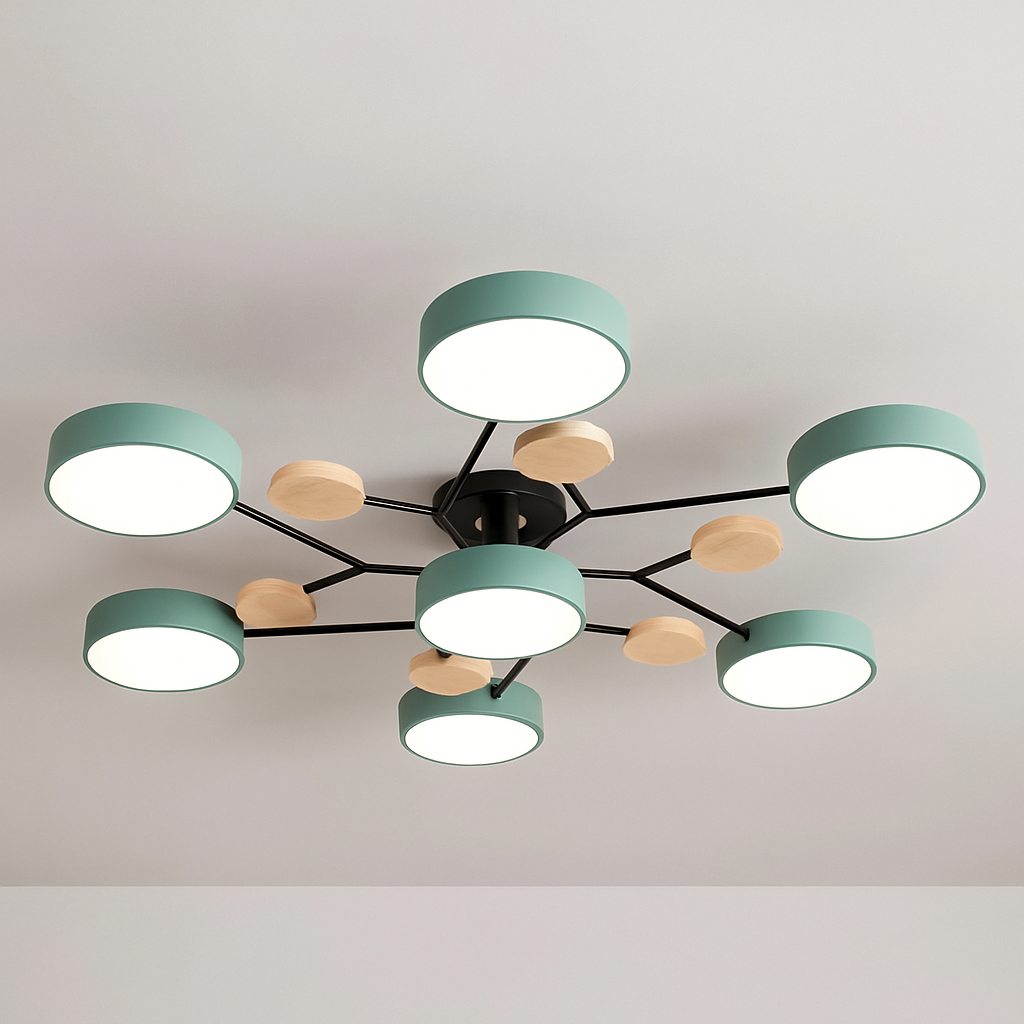 GlideRay™ Scandinavische LED-plafondlamp – productafbeelding 24