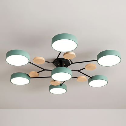 GlideRay™ Scandinavische LED-plafondlamp – productafbeelding 24