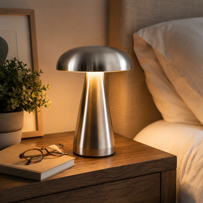 LumaGlow™ oplaadbare vintage USB-tafellamp – productafbeelding 10
