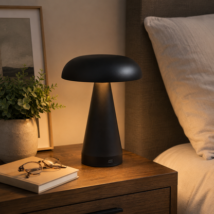 LumaGlow™ oplaadbare vintage USB-tafellamp – productafbeelding 11