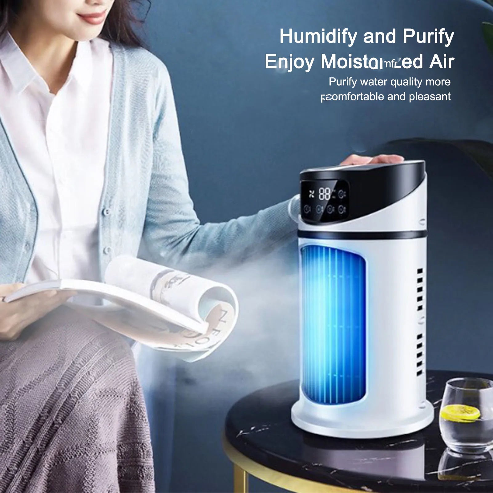 ChillMate™ draagbare USB-luchtkoeler – afbeelding 2