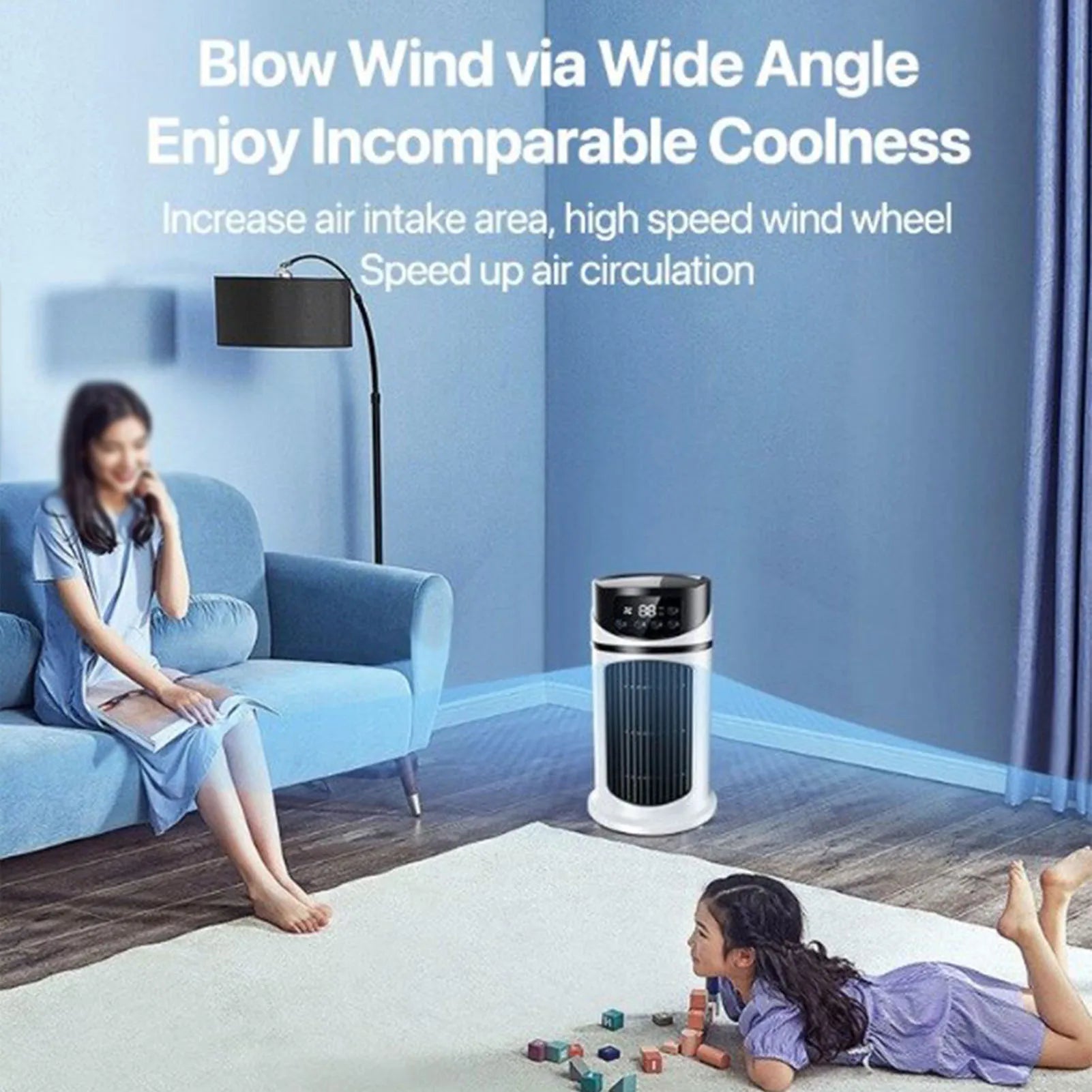 ChillMate™ draagbare USB-luchtkoeler – afbeelding 3