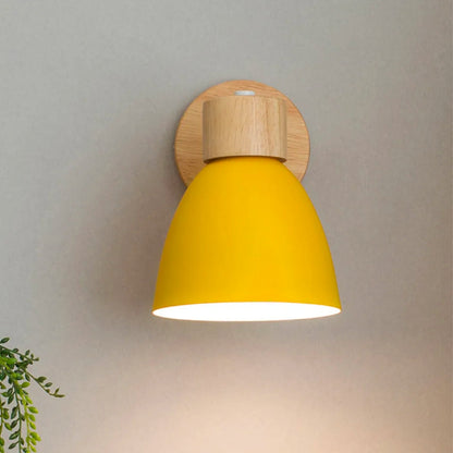 ChromaWood™ Scandinavische wandlamp – afbeelding 8