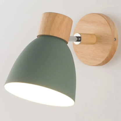 ChromaWood™ Scandinavische wandlamp – afbeelding 9