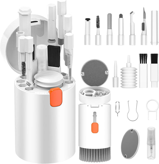 CleanMaster™ 20-in-1 reinigingsset voor toetsenbord en oordopjes – productafbeelding 1