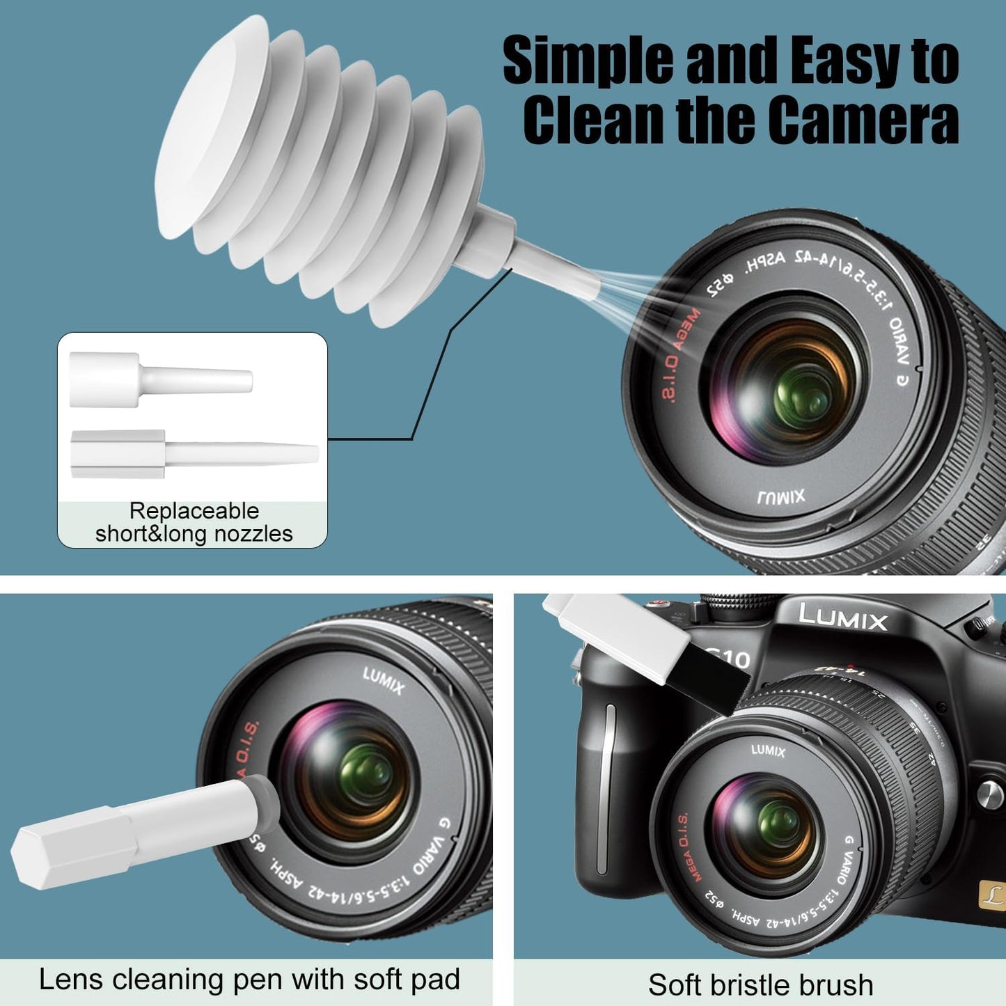 CleanMaster™ 20-in-1 reinigingsset voor toetsenbord en oordopjes – productafbeelding 3