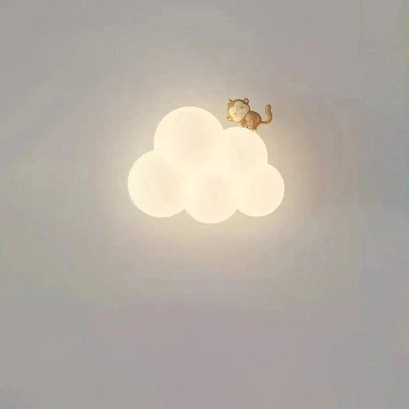 CloudNest™ LED wandlamp voor kinderkamer – afbeelding 1