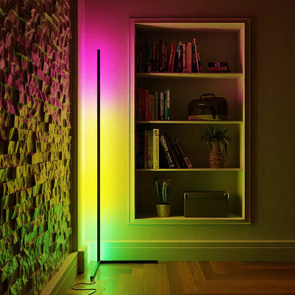 ColorGlow™ slimme LED hoekvloerlamp – afbeelding 7