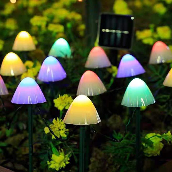 LumaTwinkle™ solar paddenstoel-lichtsnoer met 8 standen – productafbeelding 5
