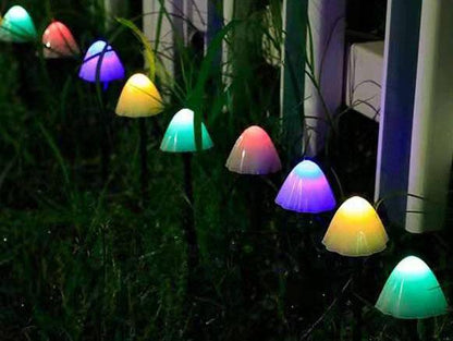 LumaTwinkle™ solar paddenstoel-lichtsnoer met 8 standen – productafbeelding 8