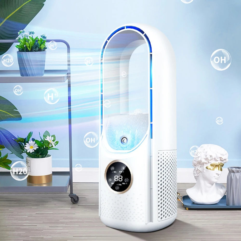 CoolBreeze™ bladloze draagbare luchtkoeler – afbeelding 1