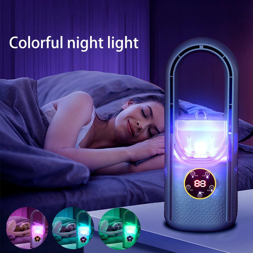 CoolBreeze™ bladloze draagbare luchtkoeler – afbeelding 3