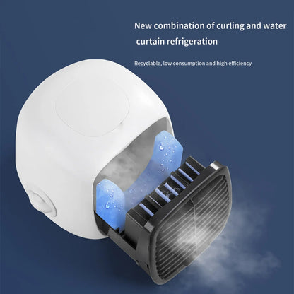 CoolBreeze™ draagbare mini luchtkoeler met luchtbevochtiger – productafbeelding 2