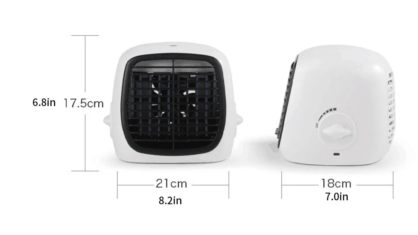 CoolBreeze™ draagbare mini luchtkoeler met luchtbevochtiger – productafbeelding 4