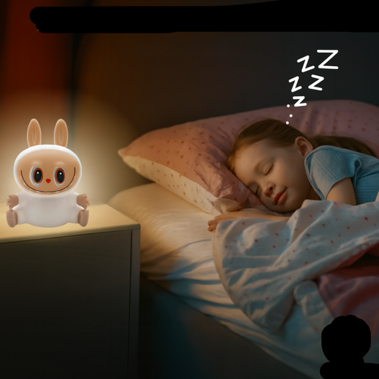 LumaNest™ oplaadbare dieren-nachtlamp met 6 kleuren – productafbeelding 1