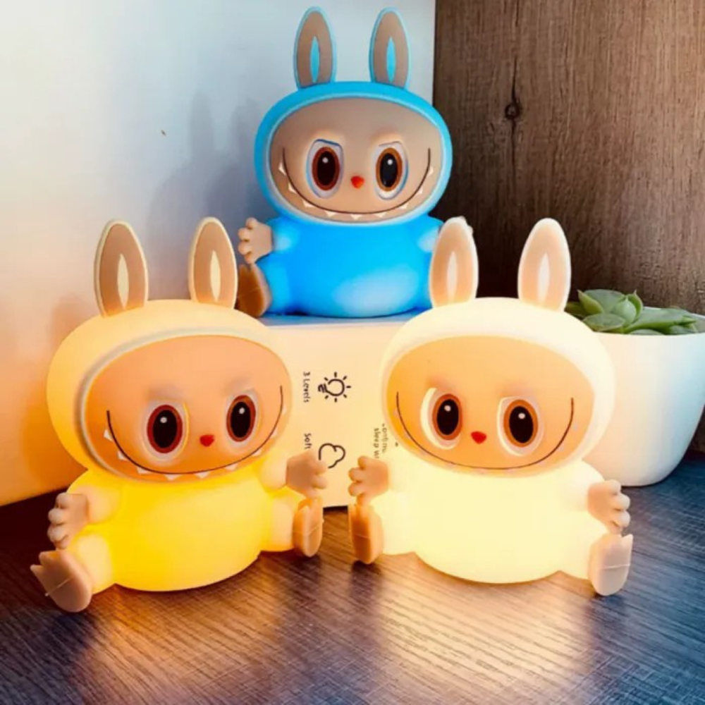 LumaNest™ oplaadbare dieren-nachtlamp met 6 kleuren – productafbeelding 3