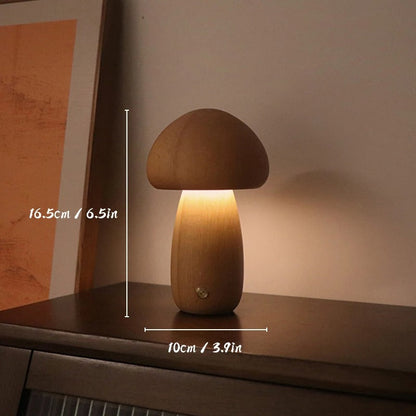 CozyGlow™ oplaadbare paddenstoellamp met touchbediening – productafbeelding 7
