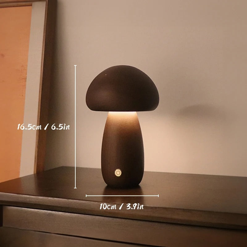 CozyGlow™ oplaadbare paddenstoellamp met touchbediening – productafbeelding 8