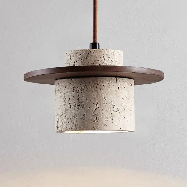 NaturalStone™ travertin hanglamp voor keuken en eettafel – productafbeelding 2