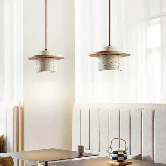 NaturalStone™ travertin hanglamp voor keuken en eettafel – productafbeelding 5