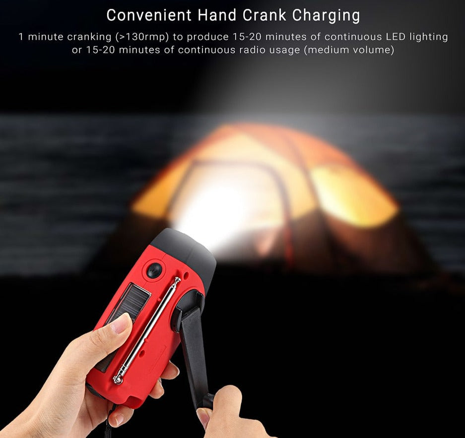 MANIKO™ noodradio met handslinger – productafbeelding 5