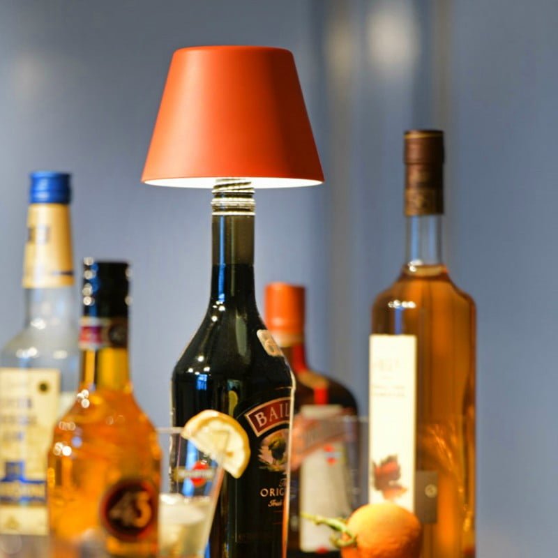 LumiGlow™ oplaadbare LED-flessenlamp met touchdimmer – productafbeelding 7