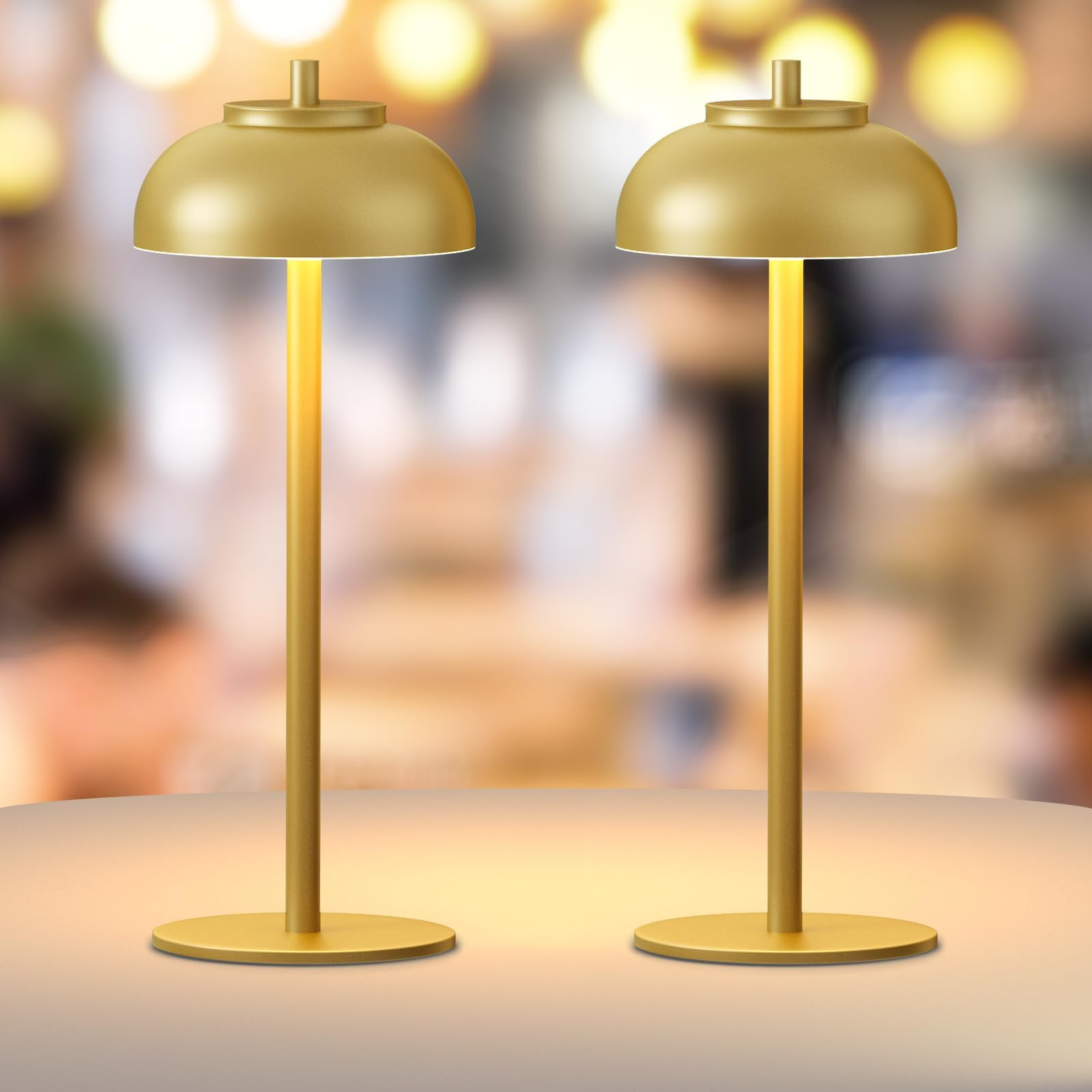 DazzleLite™ draadloze tafellamp met touchbediening – productafbeelding 1