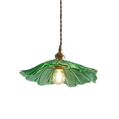 LumaBloom™ bloemvormige glazen hanglamp met E27-fitting – productafbeelding 11