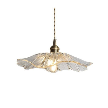 LumaBloom™ bloemvormige glazen hanglamp met E27-fitting – productafbeelding 10