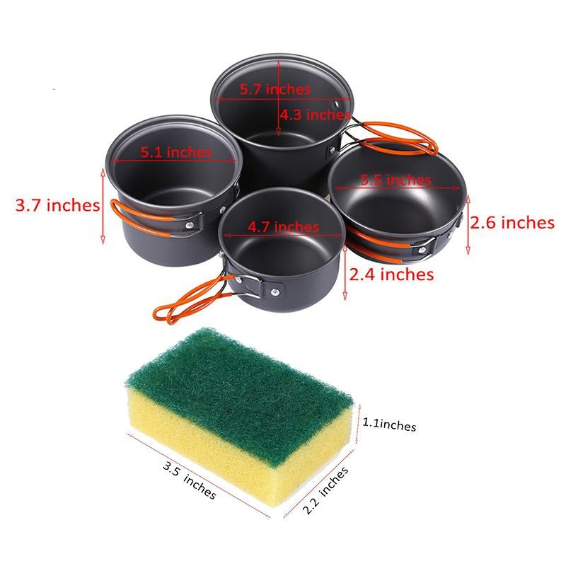 Naturehike™ ultralichte camping kookset – productafbeelding 5