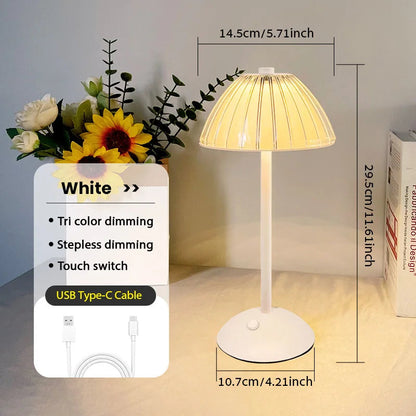 LumaGlow™ dimbare draadloze LED-tafellamp met touchsensor – productafbeelding 4