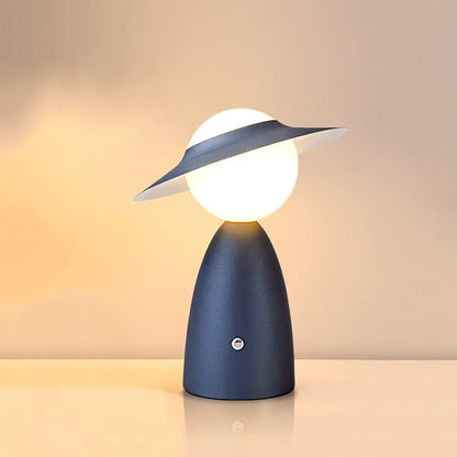 LumiNest™ draadloze aluminium touchlamp met traploze dimmer – productafbeelding 1