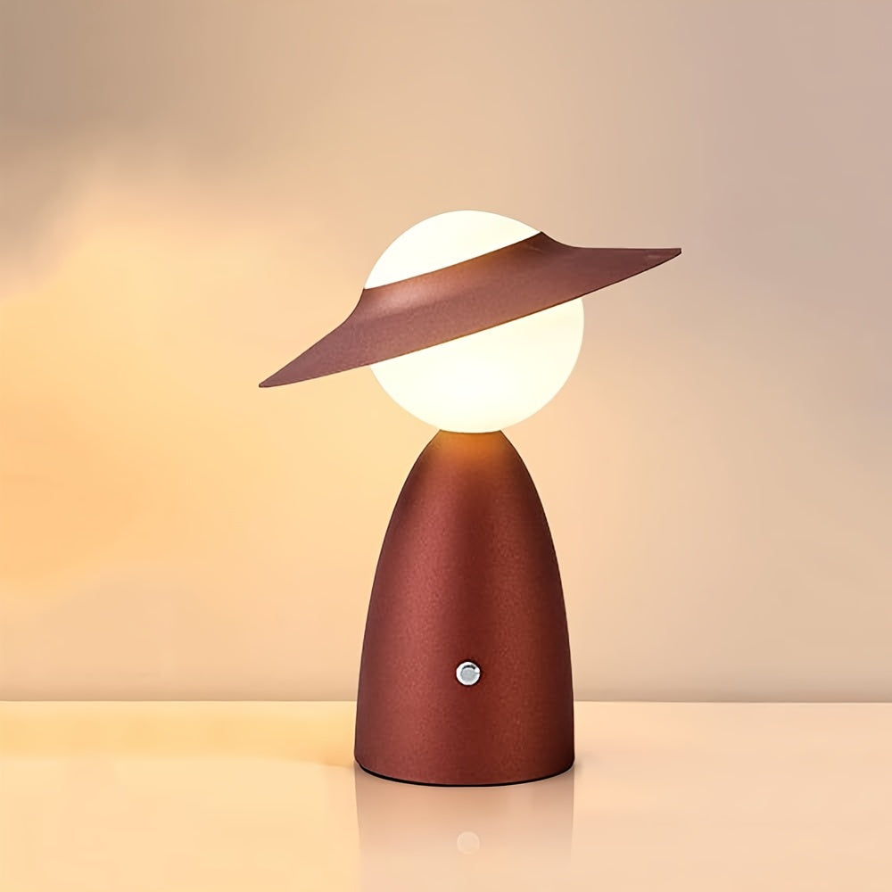 LumiNest™ draadloze aluminium touchlamp met traploze dimmer – productafbeelding 2
