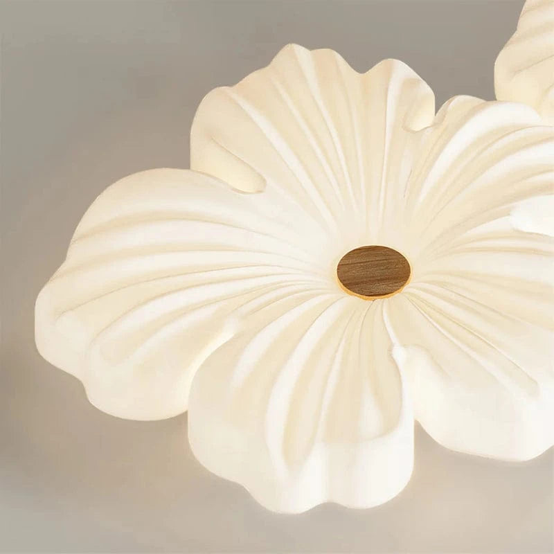 LumaBloom™ bloemvormige LED-plafondlamp met warmwit licht – productafbeelding 2