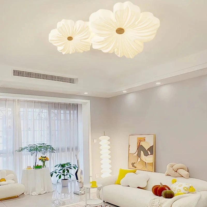 LumaBloom™ bloemvormige LED-plafondlamp met warmwit licht – productafbeelding 6