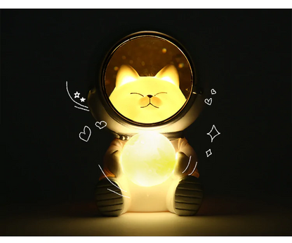 LumaPaw™ Galaxy kattennachtlamp met afstandsbediening – productafbeelding 5