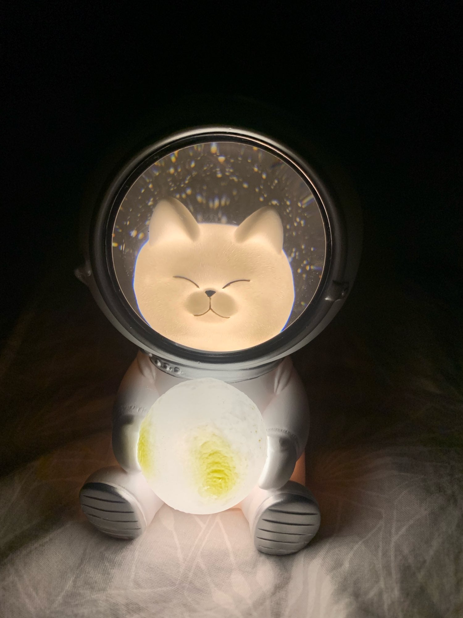LumaPaw™ Galaxy kattennachtlamp met afstandsbediening – productafbeelding 6