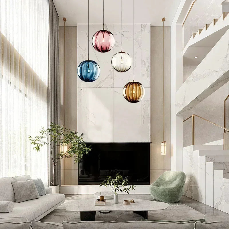 GlassOrb™ glazen LED-hanglamp – productafbeelding 3