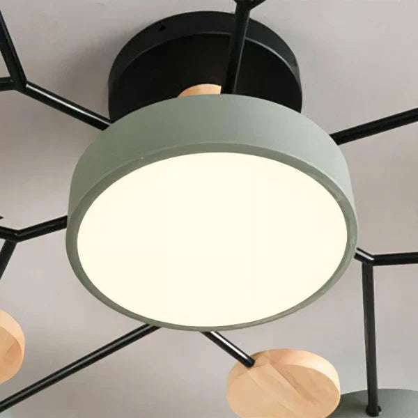 GlideRay™ Scandinavische LED-plafondlamp – productafbeelding 2