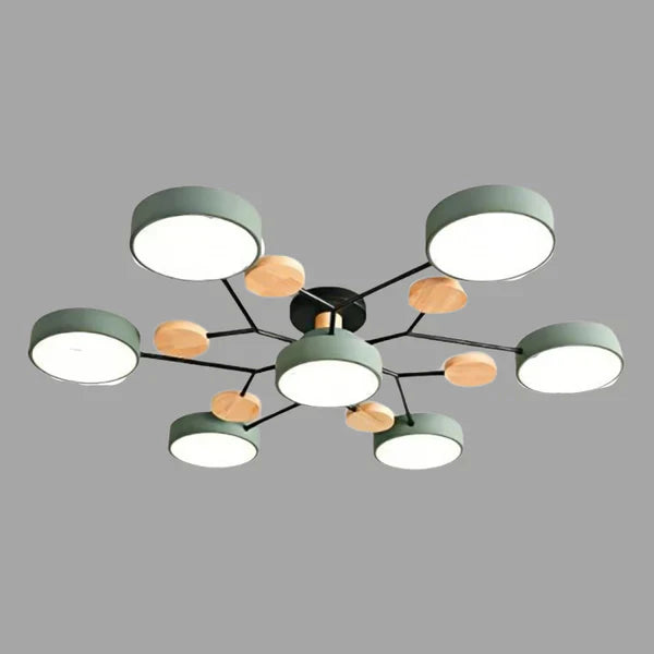GlideRay™ Scandinavische LED-plafondlamp – productafbeelding 11