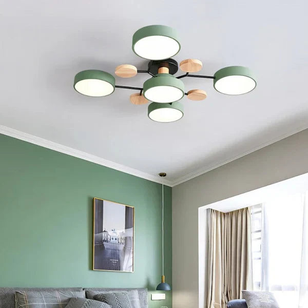 GlideRay™ Scandinavische LED-plafondlamp – productafbeelding 3